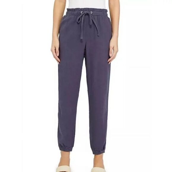 Social Standard by Sanctuary Navy Linen Solstice Jogger Pants XXL NWT - Picture 1 of 8